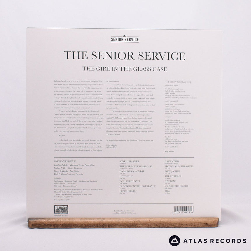 The Senior Service - The Girl In The Glass Case - LP Vinyl Record - NM/EX