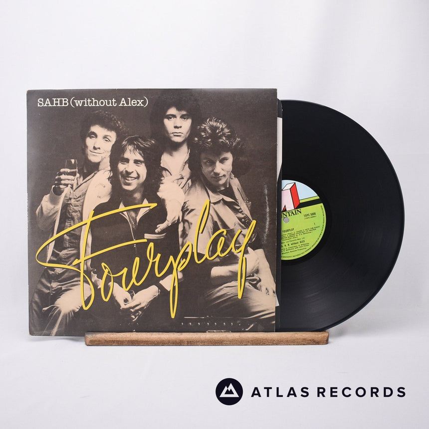 The Sensational Alex Harvey Band Fourplay LP Vinyl Record - Front Cover & Record