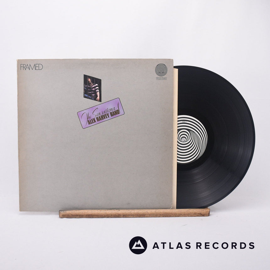 The Sensational Alex Harvey Band Framed LP Vinyl Record - Front Cover & Record