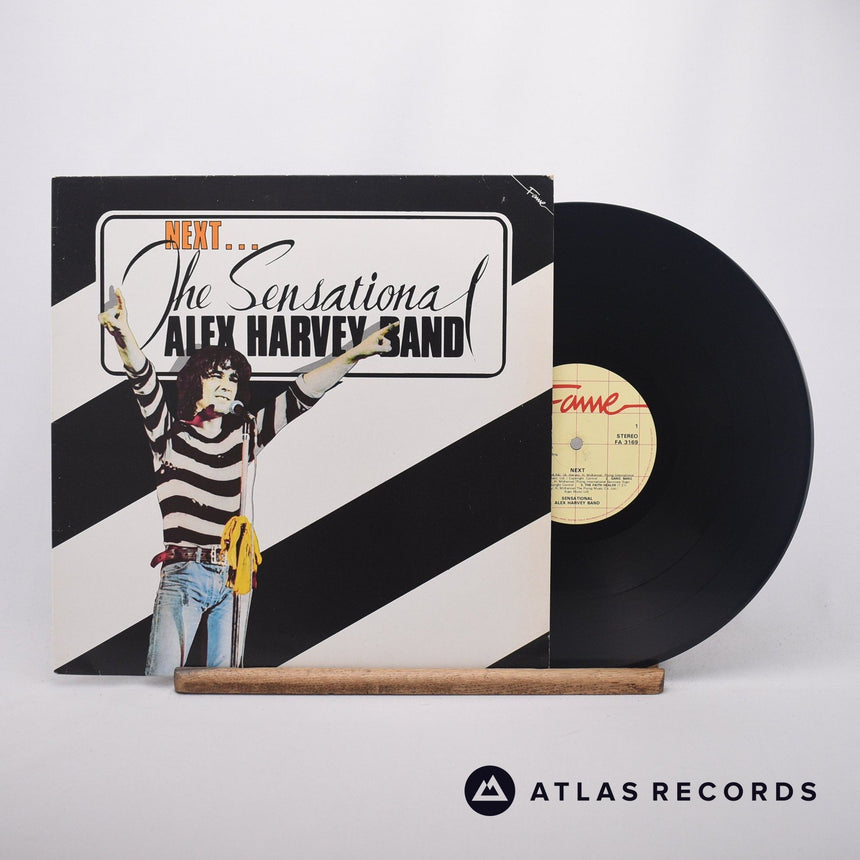 The Sensational Alex Harvey Band Next LP Vinyl Record - Front Cover & Record