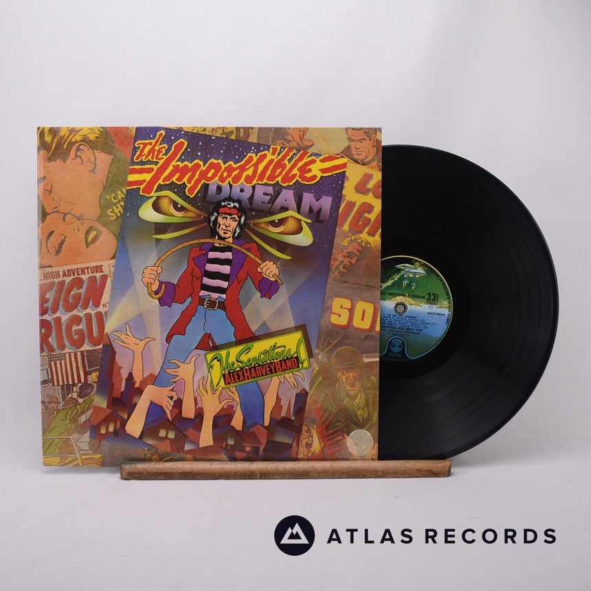 The Sensational Alex Harvey Band The Impossible Dream LP Vinyl Record - Front Cover & Record