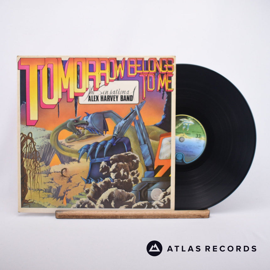 The Sensational Alex Harvey Band Tomorrow Belongs To Me LP Vinyl Record - Front Cover & Record