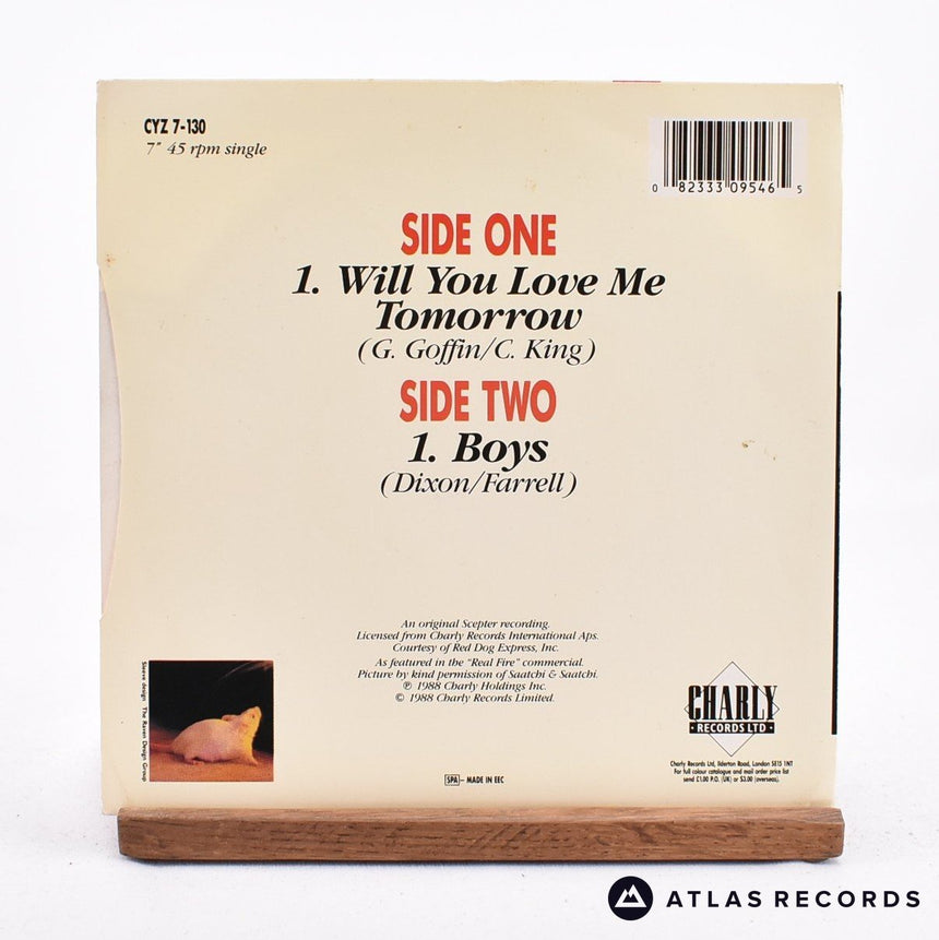 The Shirelles - Will You Love Me Tomorrow - Reissue 7" Vinyl Record - EX/VG+