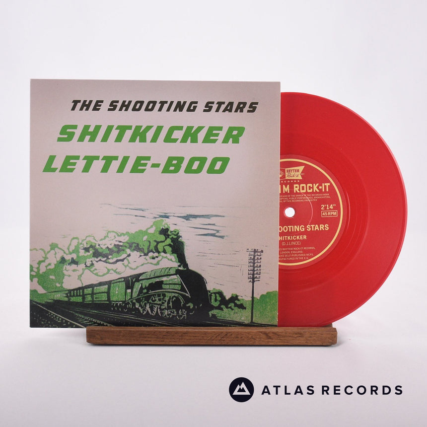 The Shooting Stars Shitkicker 7" Vinyl Record - Front Cover & Record