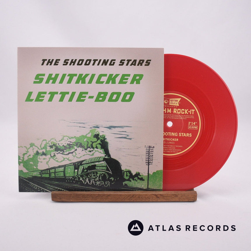The Shooting Stars Shitkicker 7" Vinyl Record - Front Cover & Record