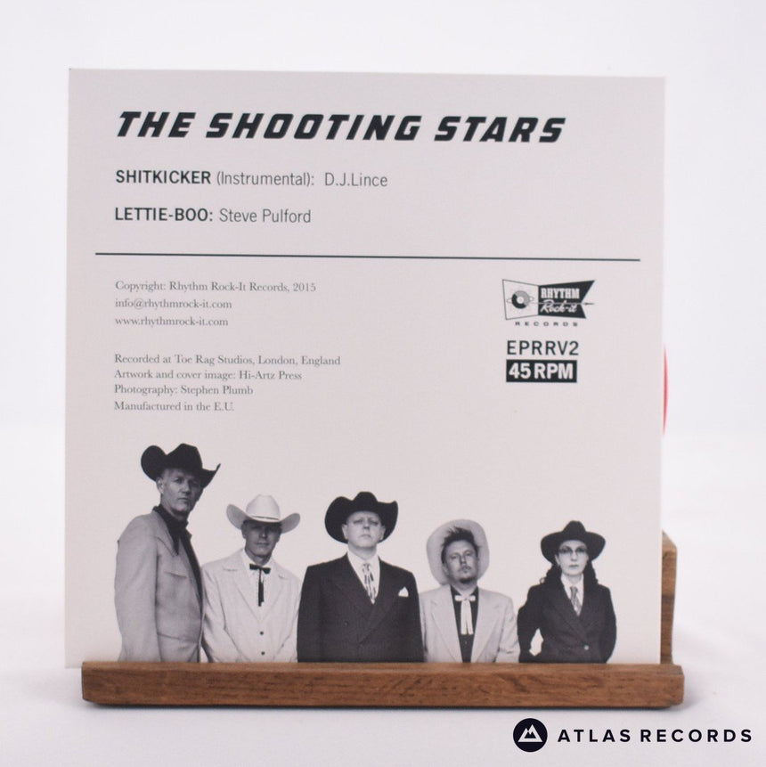 The Shooting Stars - Shitkicker - Red 7" Vinyl Record - NM/EX