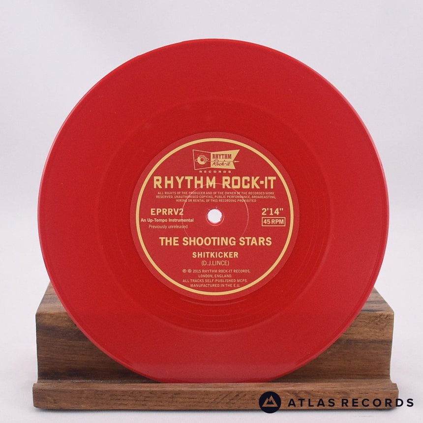 The Shooting Stars - Shitkicker - Red 7" Vinyl Record - NM/EX