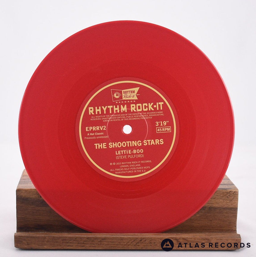 The Shooting Stars - Shitkicker - Red 7" Vinyl Record - NM/EX