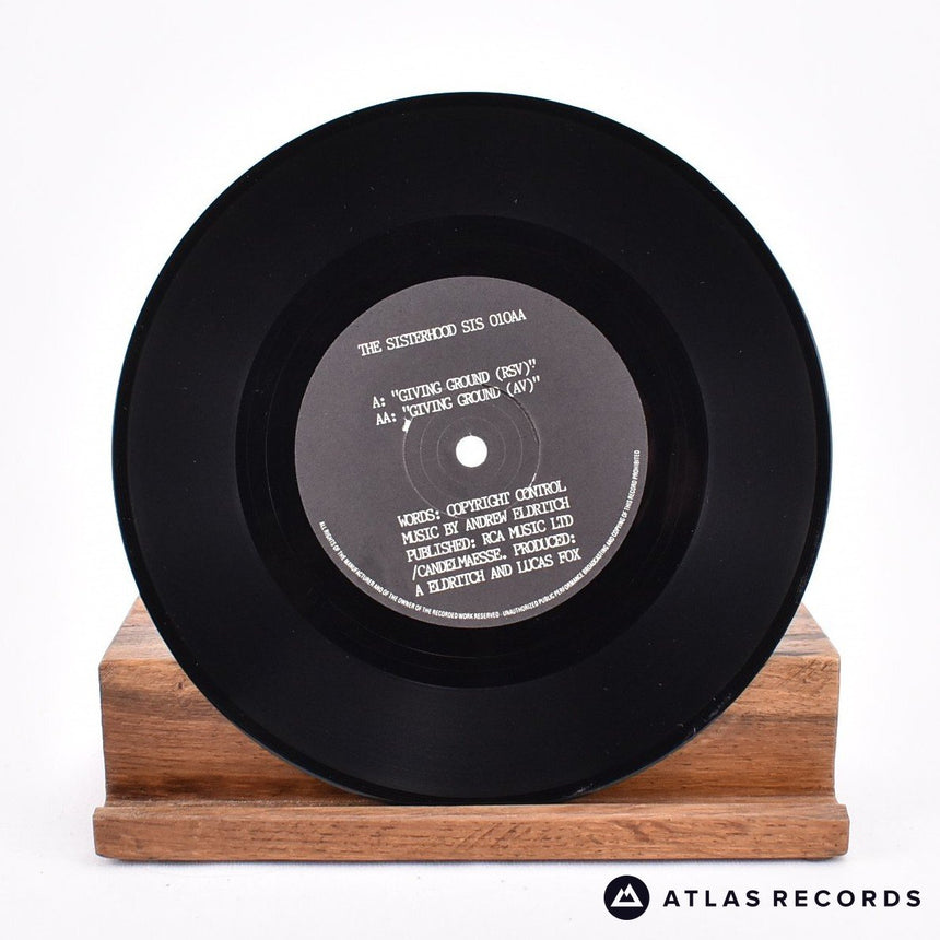 The Sisterhood - Giving Ground - 7" Vinyl Record - EX/EX