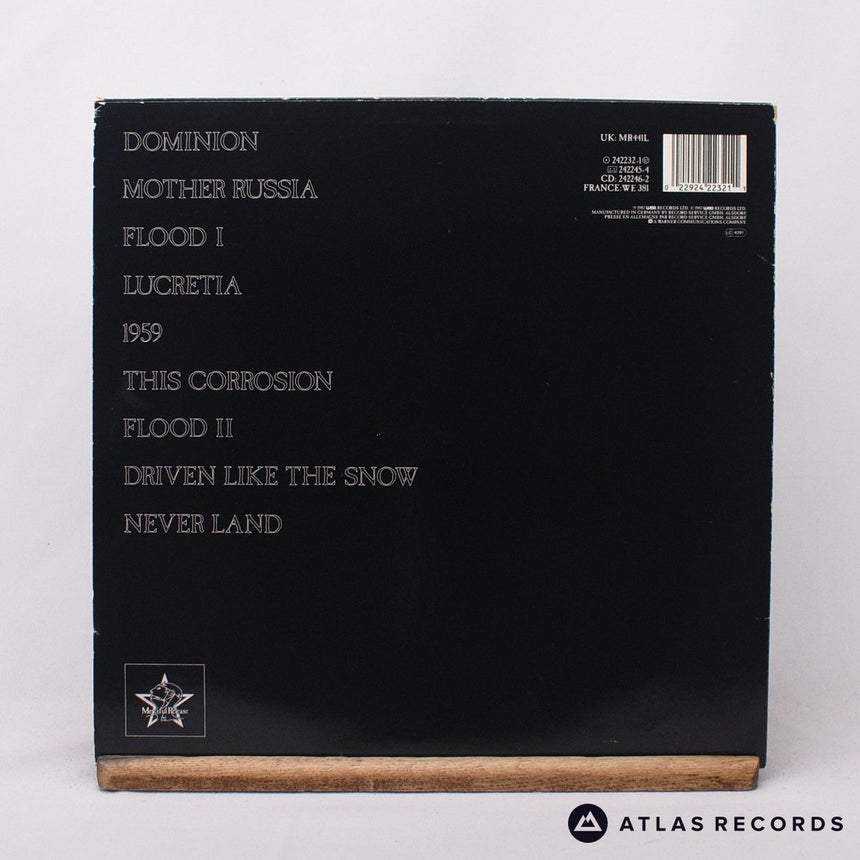 The Sisters Of Mercy - Floodland - 1-A 1-B LP Vinyl Record - VG+/VG+