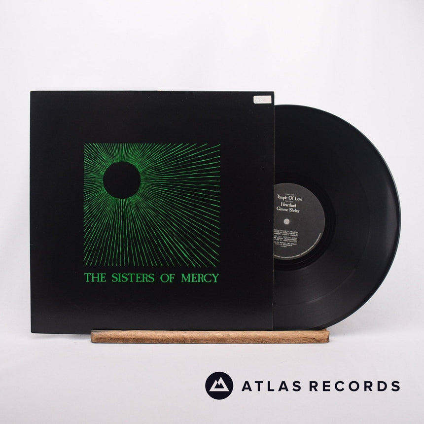 The Sisters Of Mercy Temple Of Love 12" Vinyl Record - Front Cover & Record