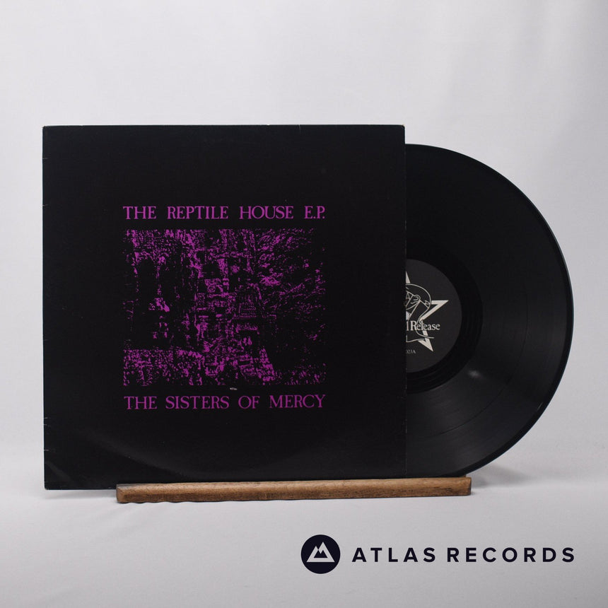 The Sisters Of Mercy The Reptile House E.P. 12" Vinyl Record - Front Cover & Record