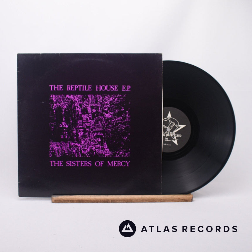 The Sisters Of Mercy The Reptile House E.P. 12" Vinyl Record - Front Cover & Record