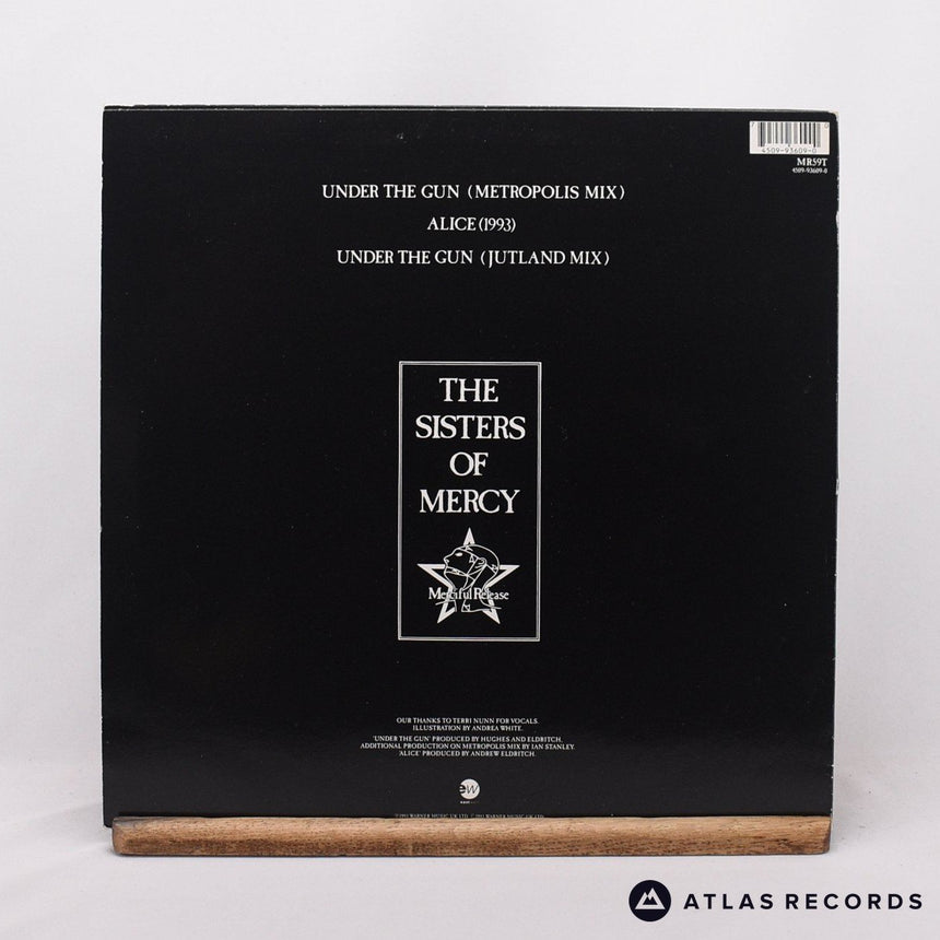 The Sisters Of Mercy - Under The Gun - A1 B1 12" Vinyl Record - VG+/VG+