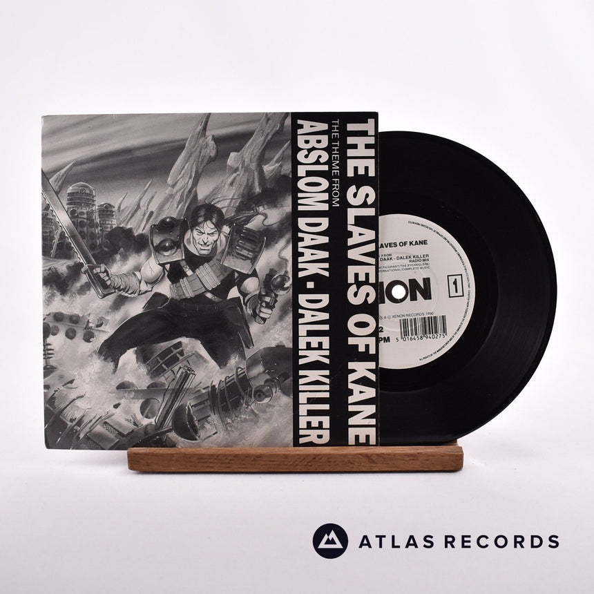 The Slaves Of Kane The Theme From Abslom Daak - Dalek Killer 7" Vinyl Record - Front Cover & Record