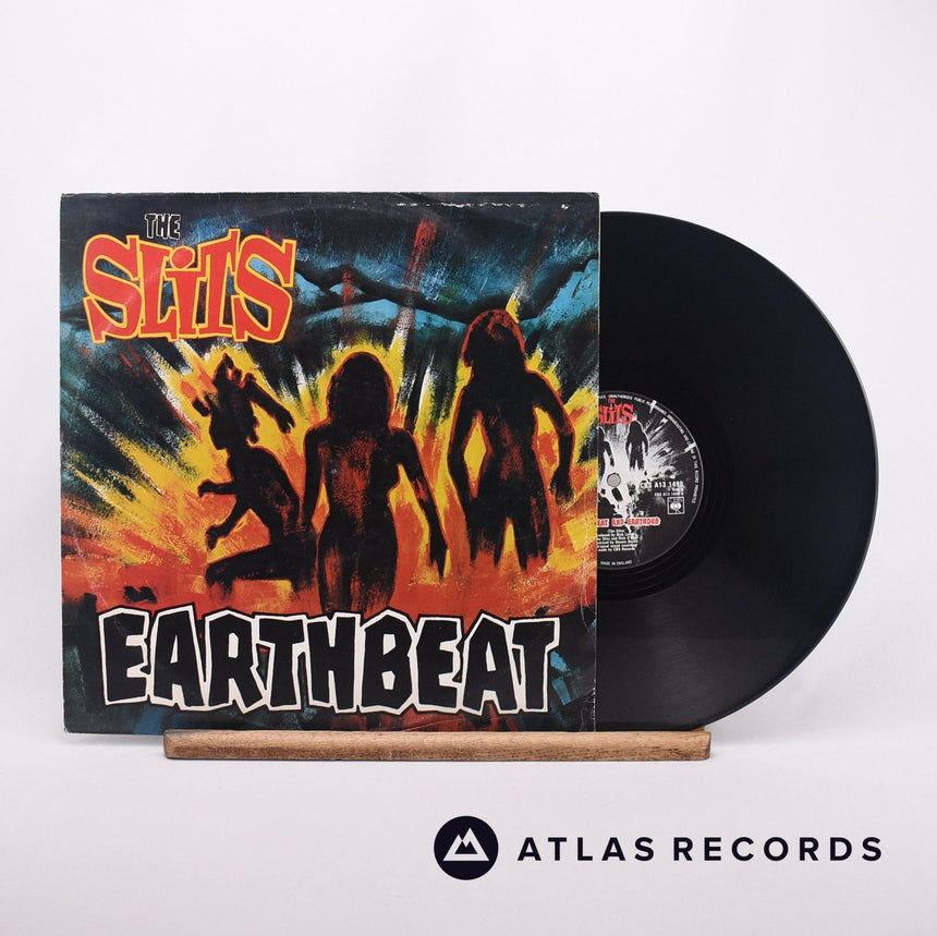 The Slits Earthbeat 12" Vinyl Record - Front Cover & Record