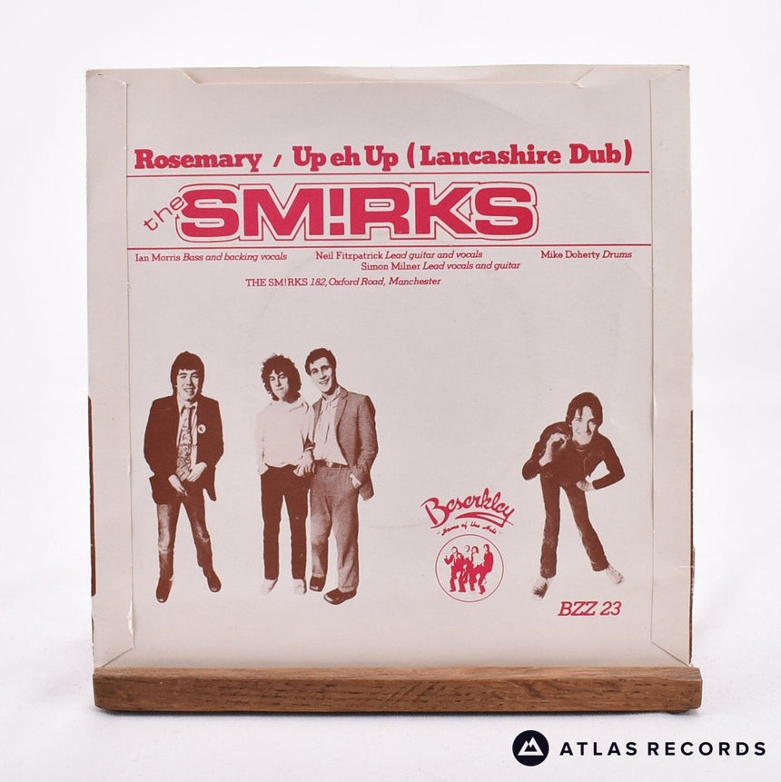 The Smirks - Rosemary - Porky Signed 7" Vinyl Record - EX/EX