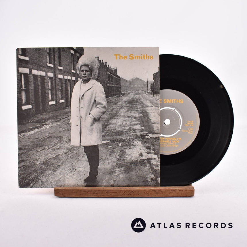 The Smiths Heaven Knows I'm Miserable Now 7" Vinyl Record - Front Cover & Record