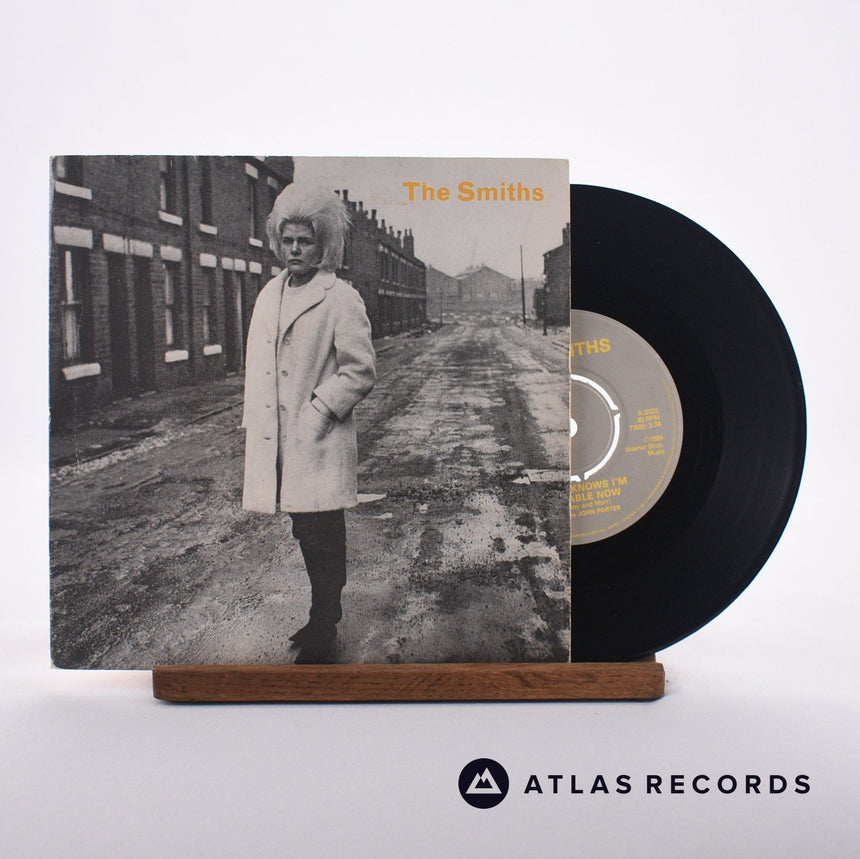 The Smiths Heaven Knows I'm Miserable Now 7" Vinyl Record - Front Cover & Record