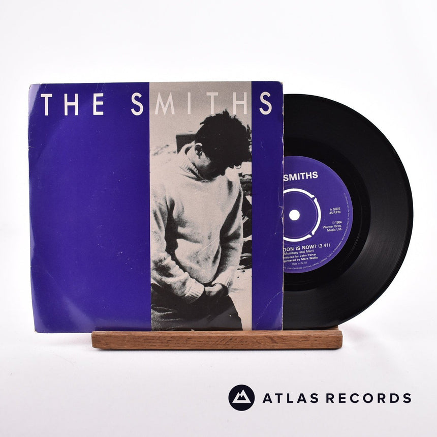 The Smiths How Soon Is Now? 7" Vinyl Record - Front Cover & Record