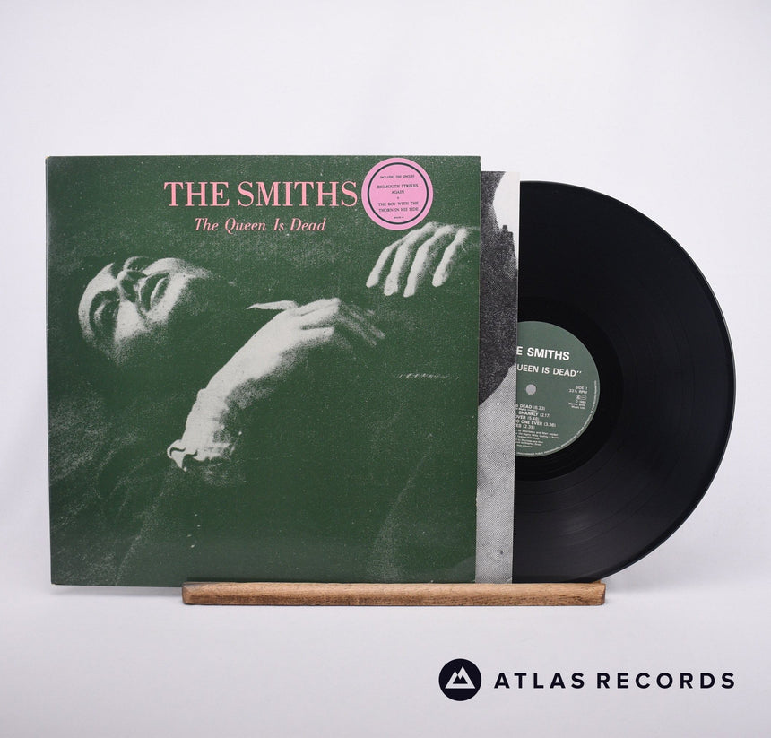 The Smiths The Queen Is Dead LP Vinyl Record - Front Cover & Record