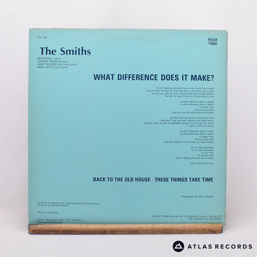 The Smiths - What Difference Does It Make? - A1 B1 12" Vinyl Record - VG+/EX