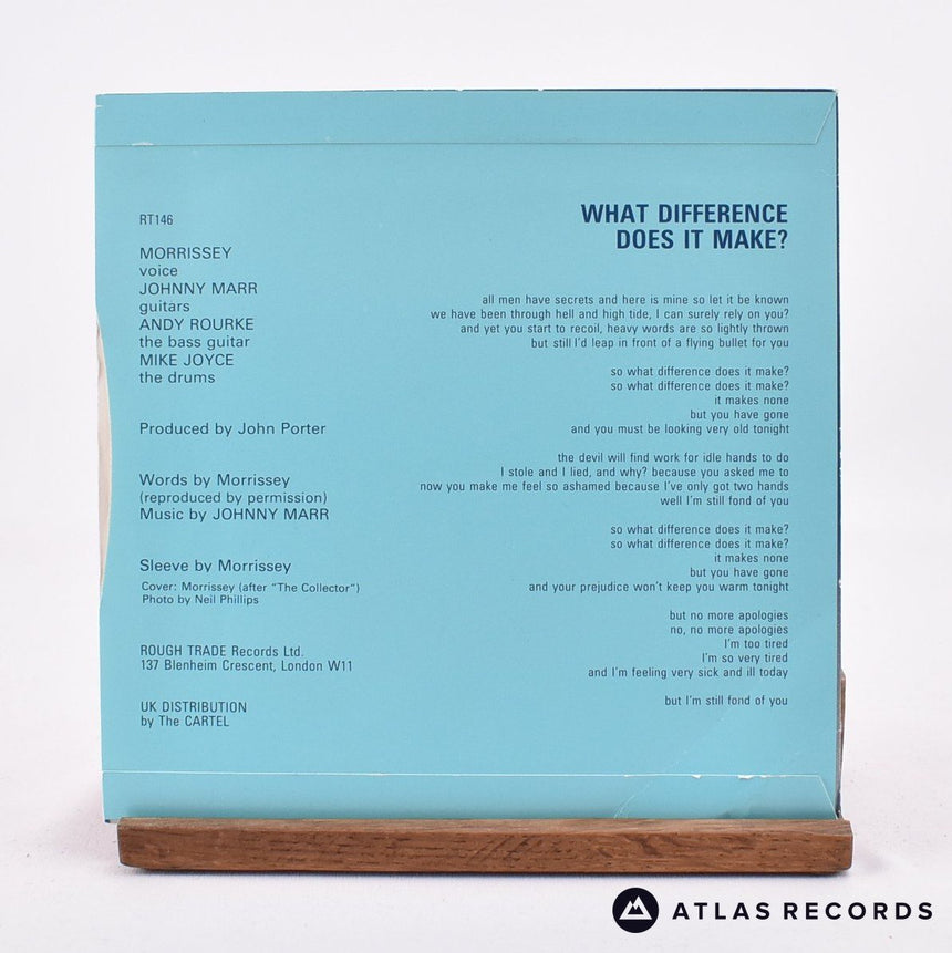 The Smiths - What Difference Does It Make? - 7" Vinyl Record - VG+/EX