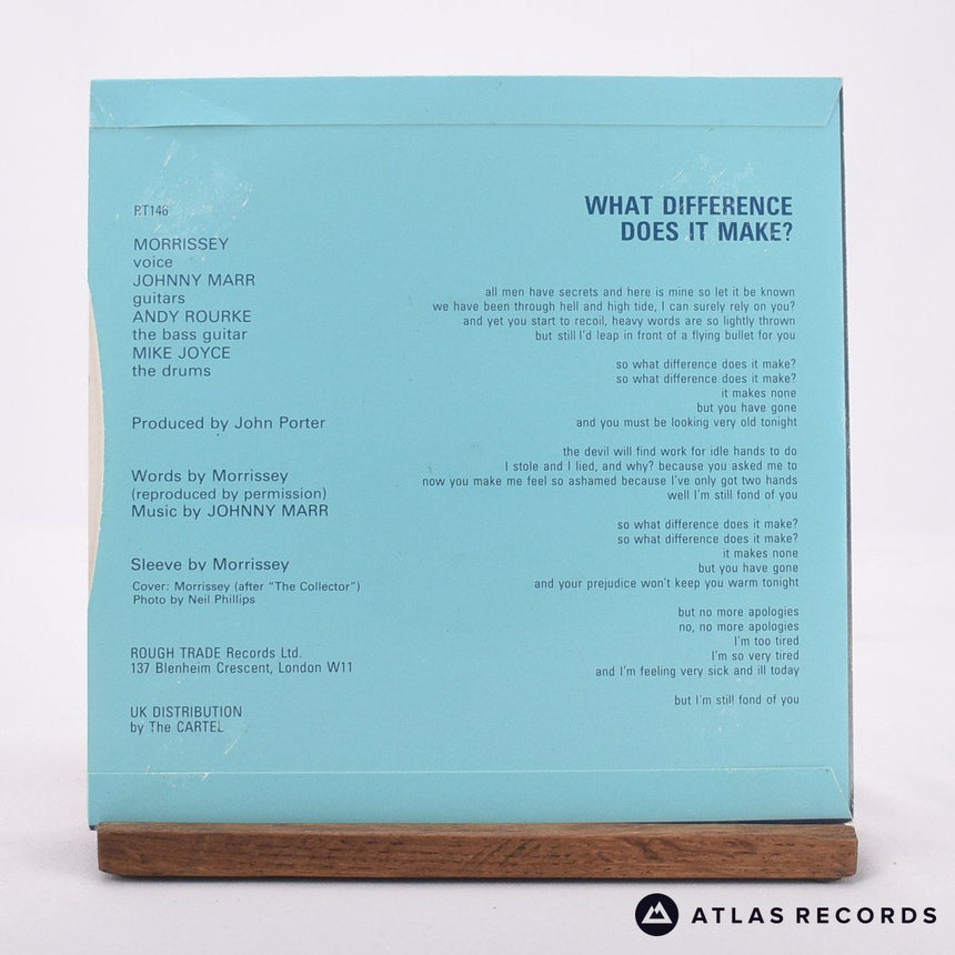 The Smiths - What Difference Does It Make? - 7" Vinyl Record - EX/EX