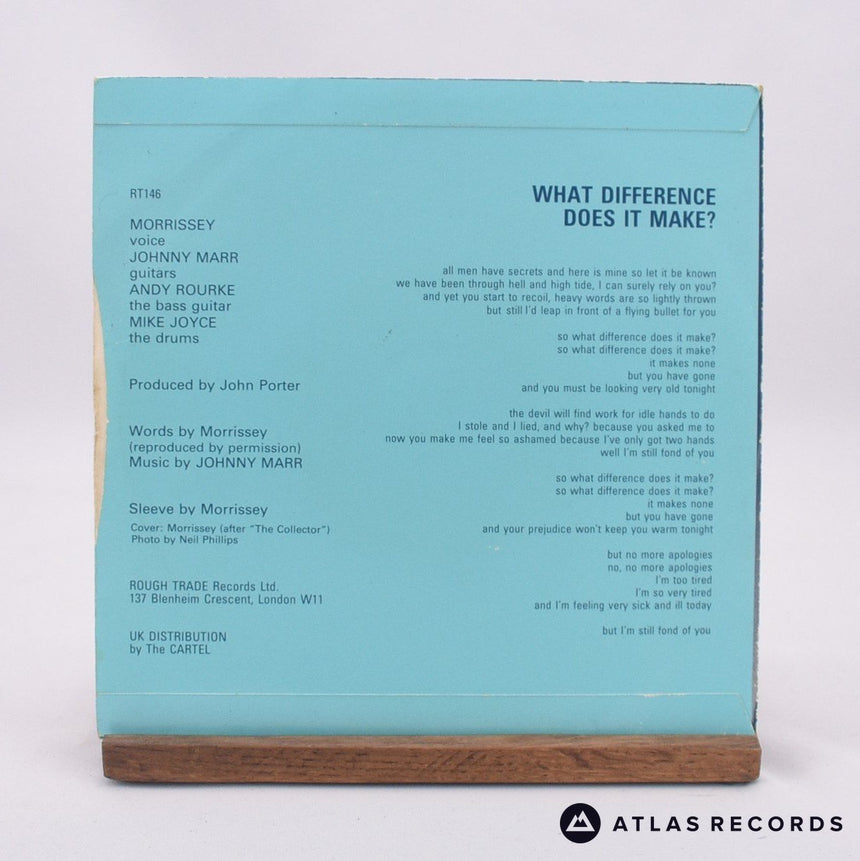 The Smiths - What Difference Does It Make? - 7" Vinyl Record - EX/VG+