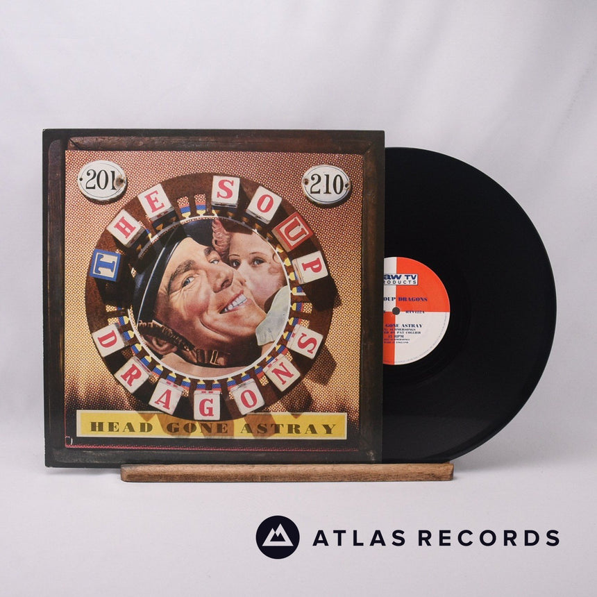 The Soup Dragons Head Gone Astray 12" Vinyl Record - Front Cover & Record