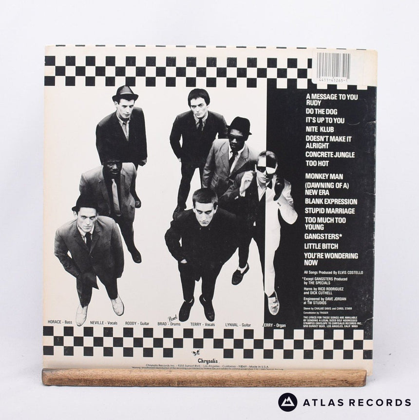 The Specials - The Specials - Reissue Us LP Vinyl Record - VG+/VG+