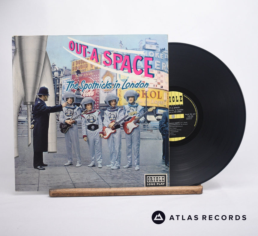 The Spotnicks Out-A Space, The Spotnicks In London LP Vinyl Record - Front Cover & Record