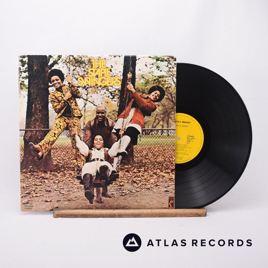 The Staple Singers The Staple Swingers LP Vinyl Record - Front Cover & Record