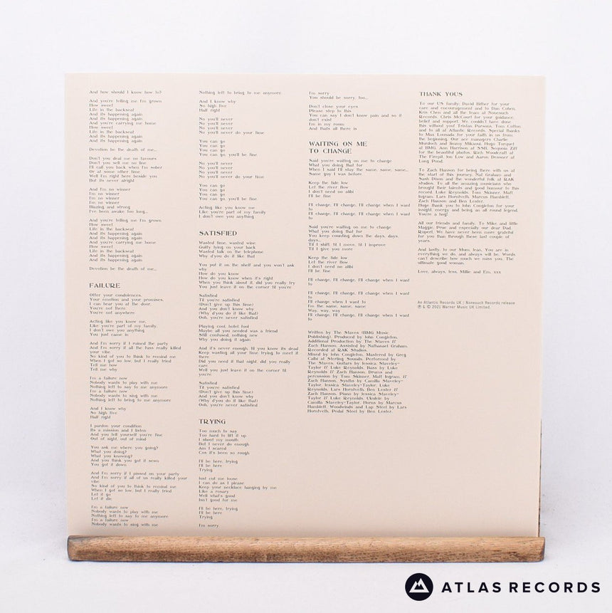 The Staves - Good Woman - Clear Limited Edition A1 B1 LP Vinyl Record - NM/NM