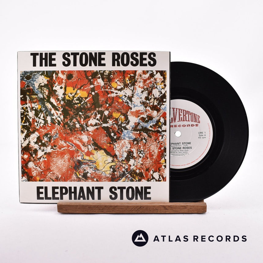 The Stone Roses Elephant Stone 7" Vinyl Record - Front Cover & Record