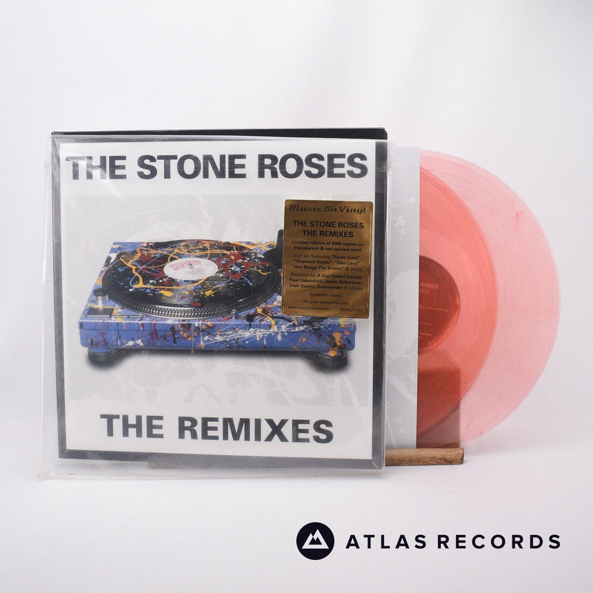 The Stone Roses The Remixes 2 x LP Vinyl Record - Front Cover & Record