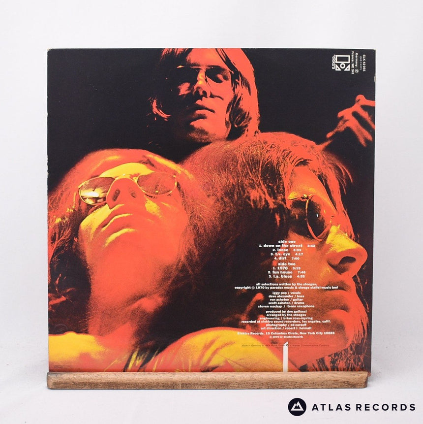 The Stooges - Fun House - Strawberry Reissue A B2 LP Vinyl Record - EX/VG+