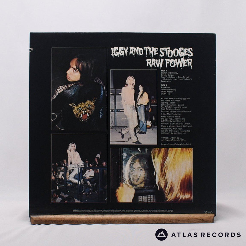 The Stooges - Raw Power - Reissue LP Vinyl Record - EX/EX