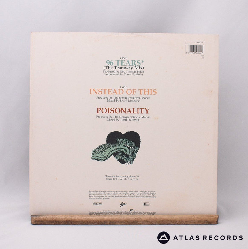 The Stranglers - 96 Tears - 12" Vinyl Record - VG+/EX