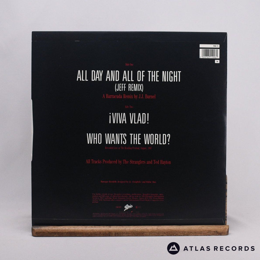 The Stranglers - All Day And All Of The Night - 12" Vinyl Record - EX/EX