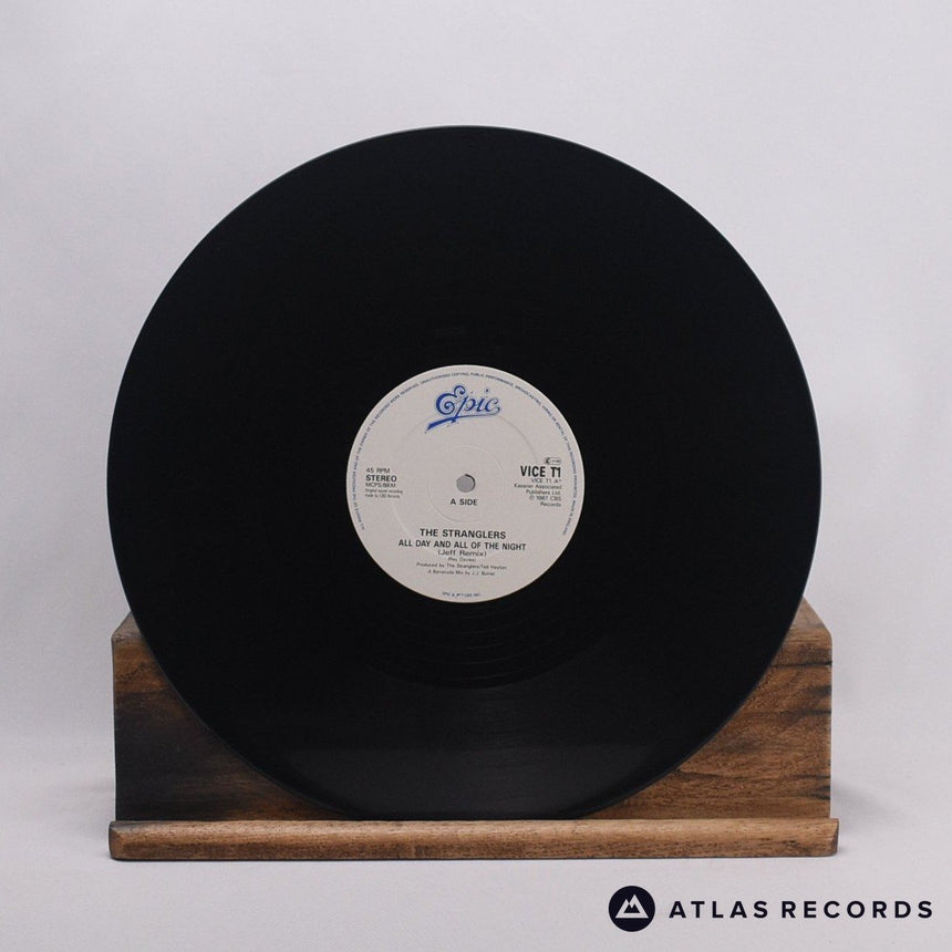The Stranglers - All Day And All Of The Night - 12" Vinyl Record - EX/EX