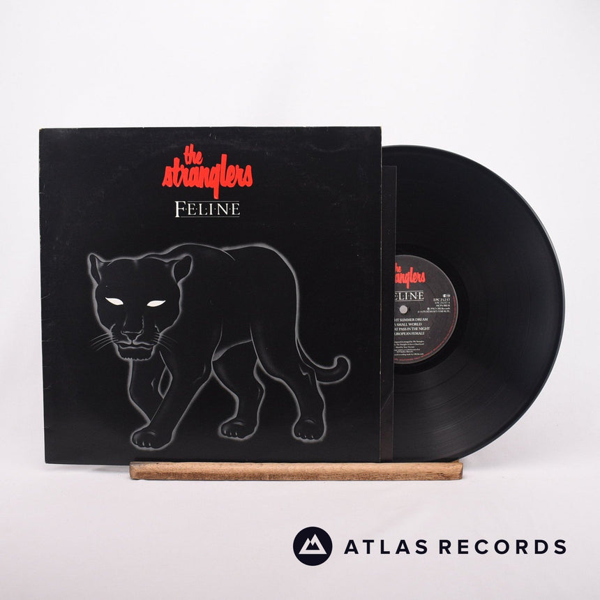 The Stranglers Feline LP Vinyl Record - Front Cover & Record