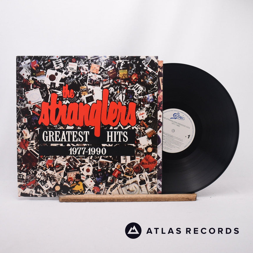 The Stranglers Greatest Hits 1977 - 1990 LP Vinyl Record - Front Cover & Record