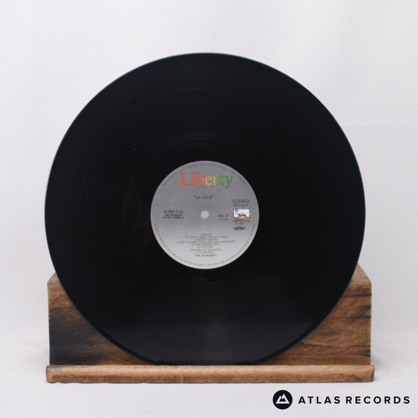 The Stranglers - La Folie = 狂人館ラ・フォリー - Insert LP Vinyl Record - EX/VG+
