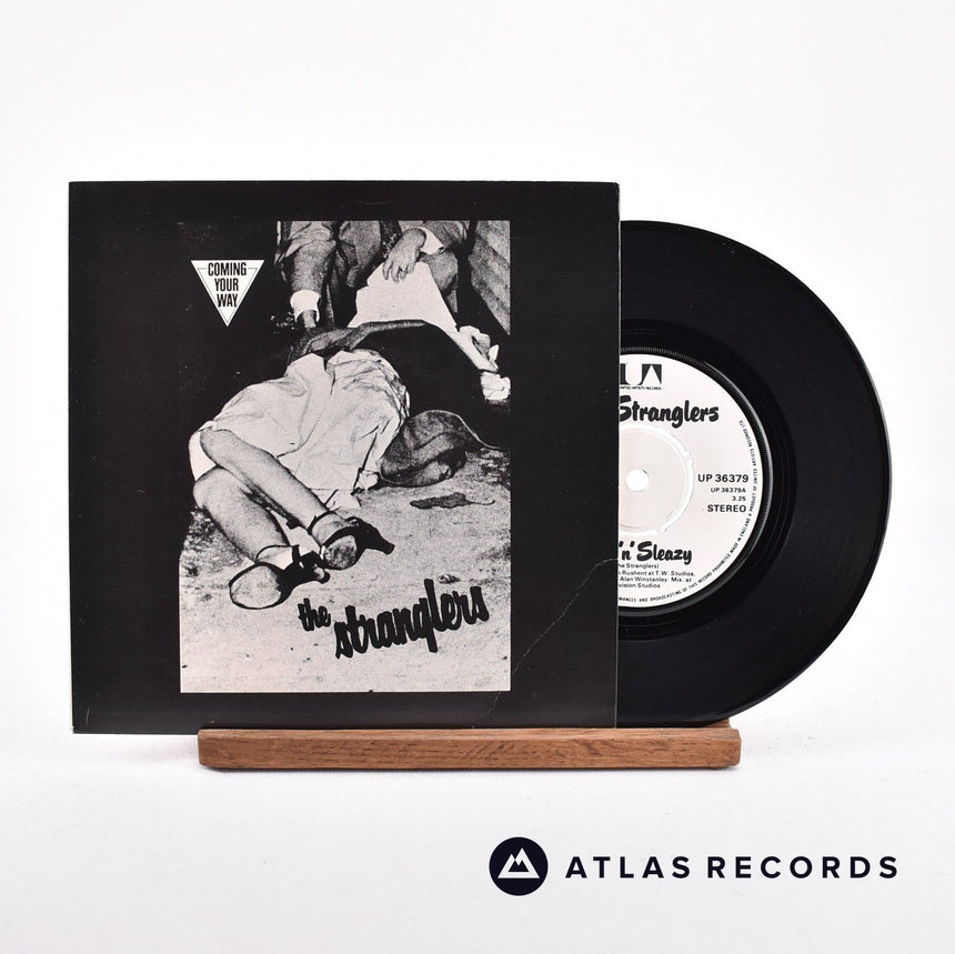 The Stranglers Nice 'N' Sleazy 7" Vinyl Record - Front Cover & Record