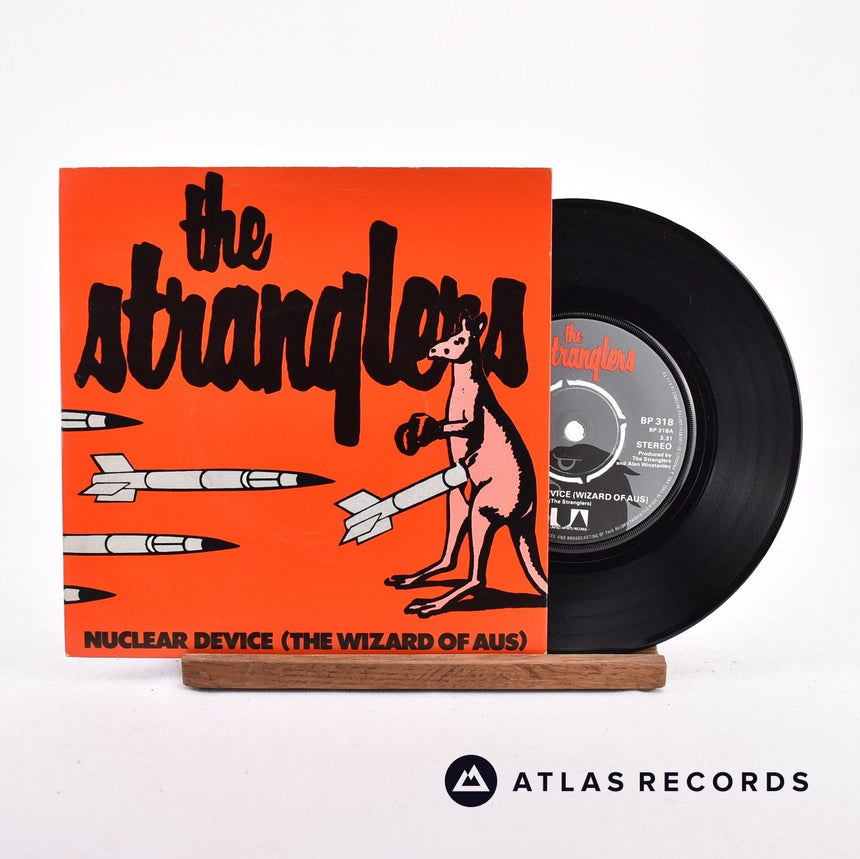 The Stranglers Nuclear Device 7" Vinyl Record - Front Cover & Record