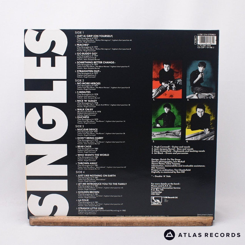 The Stranglers - Singles (The U.A. Years) - Gatefold 2 x LP Vinyl Record - EX/EX
