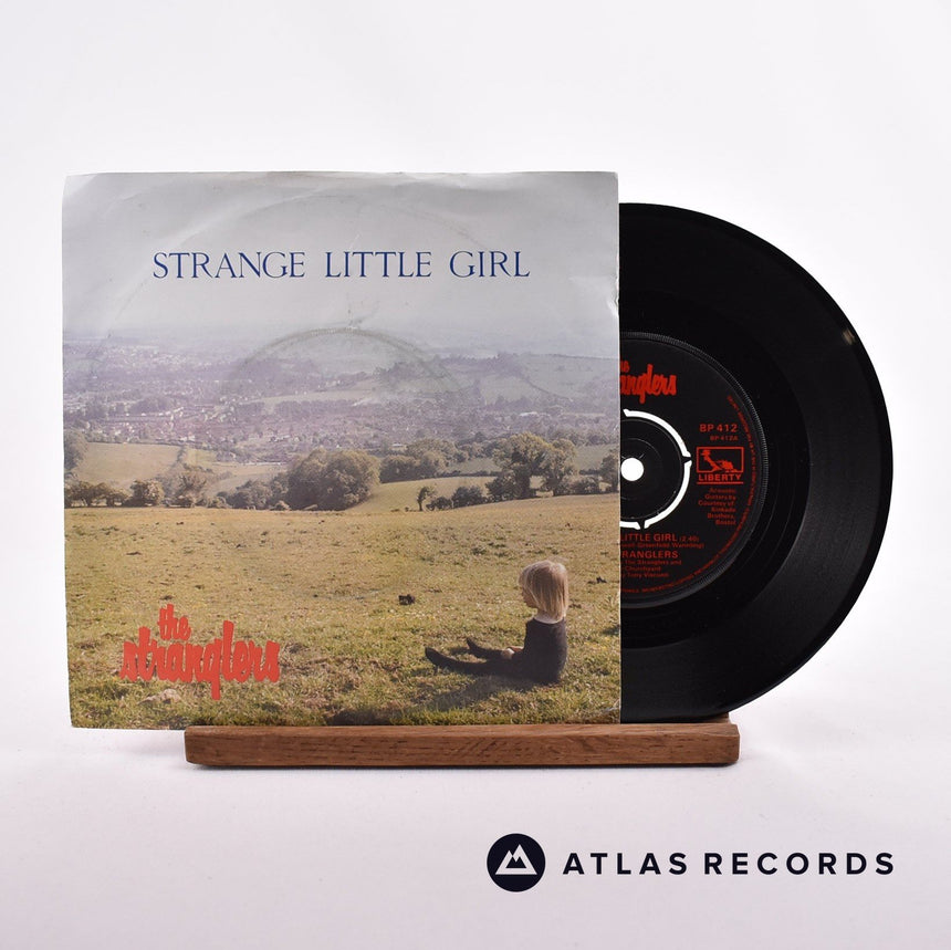 The Stranglers Strange Little Girl 7" Vinyl Record - Front Cover & Record