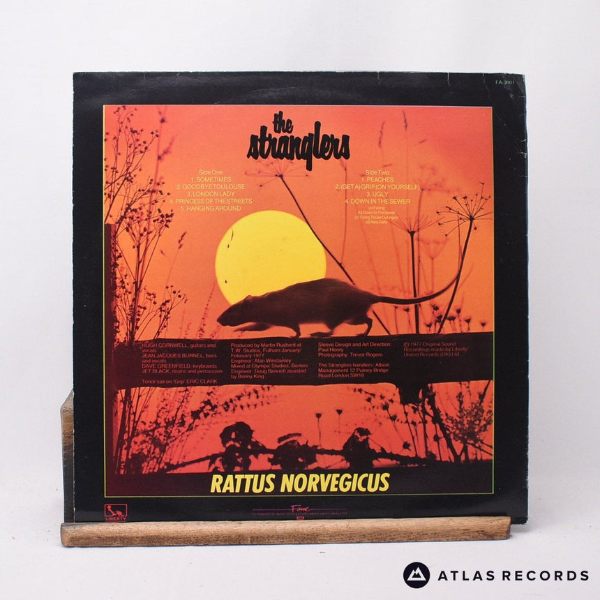 The Stranglers - Stranglers IV (Rattus Norvegicus) - LP Vinyl Record - VG+/EX