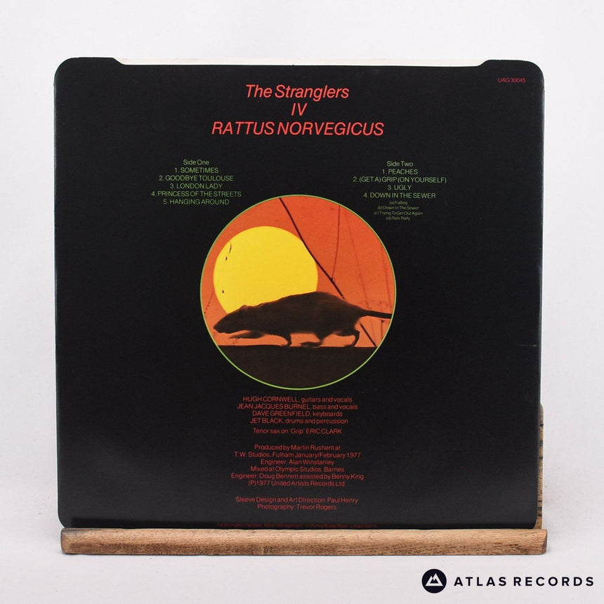 The Stranglers - Stranglers IV (Rattus Norvegicus) - LP Vinyl Record - EX/EX